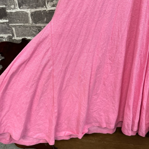 FP BEACH Free People Marlo Midi Dress Pockets Rose Bloom pink - Picture 13 of 13